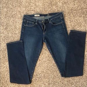 AG “The Aubrey” Skinny Straight Denim